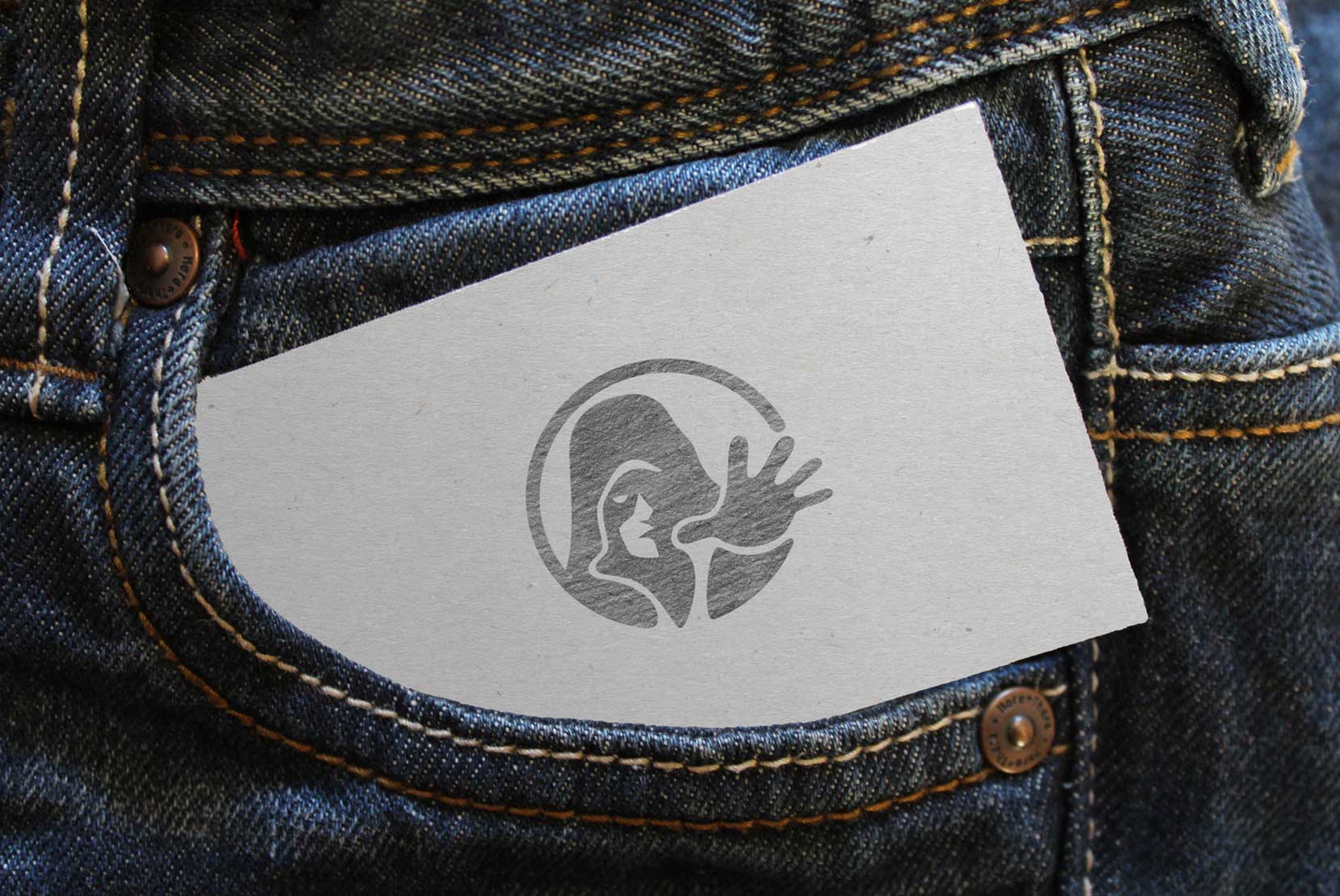 Lumosmax Logo Mockup inside jeans